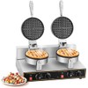 2400W Waffle Maker Electric Double Waffle Irons Nonstick Muffin Machine