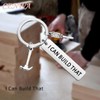 CENWA Woodworking Gifts Carpenter Gift I Can Build That Keychain