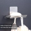 Tiilan Self Adhesive Bar Soap Dish for Shower, Bathroom Holder