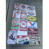 Gulf Oil Tin Sign Gulf Gasoline No-Nox Lube Motor Oil