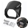 HIYOYO Motorcycle Headlight Fairing Cover Front Head Light Bezel Trim