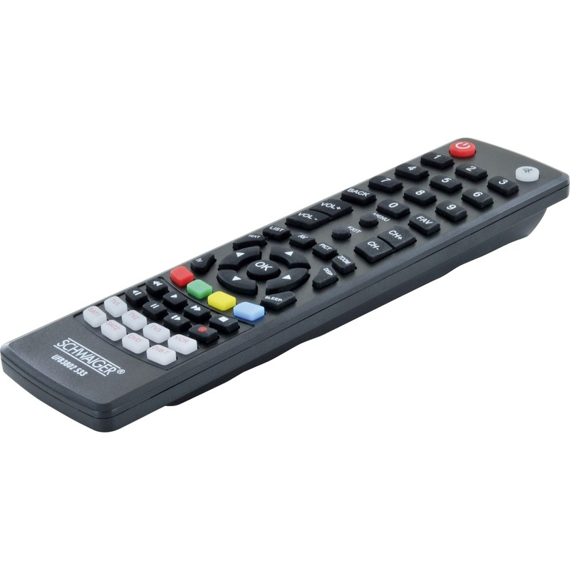 SCHWAIGER -UFB3802 533-8 IN 1 Universal Remote Control | Ideal