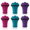 Epicurean Vacu Vin Wine Saver Vacuum Stoppers Set of 6–