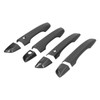 Door Handle Trim Cover Carbon Fiber Style Decoration Fit for