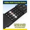 Universal Big Button Remote for Seniors - Easy Use TV