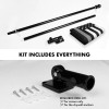 UD_G128 Combo Pack: Flag Pole 6 FT Black Tangle Free