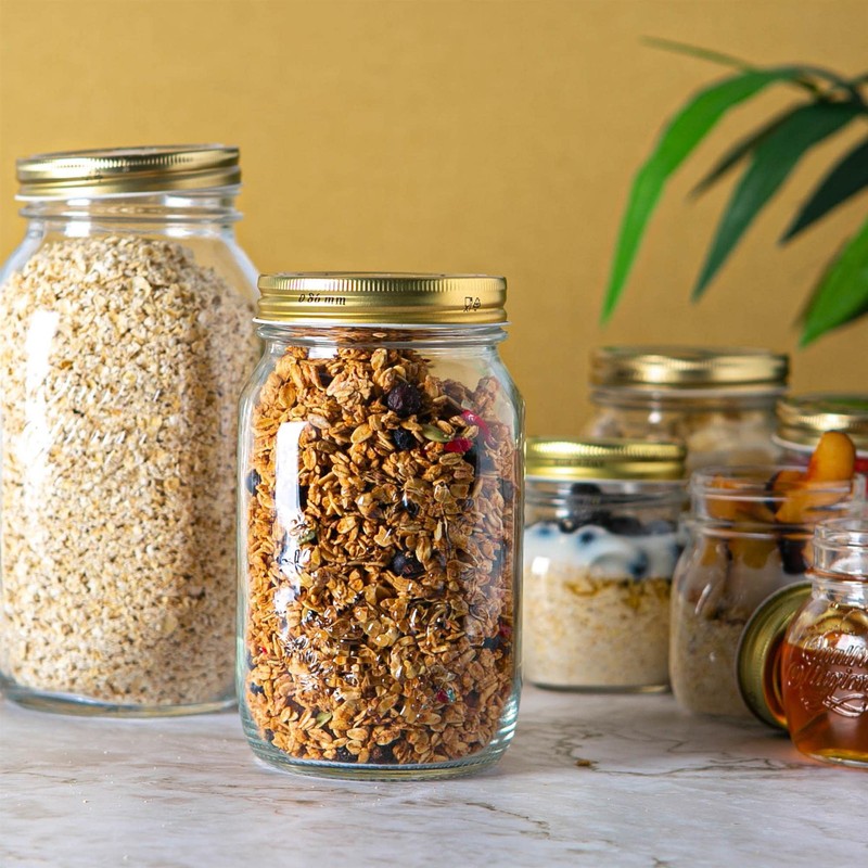 Four Seasons Glass Food Container With Lid 0.50 L, 1