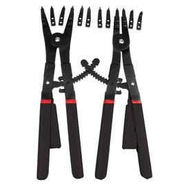 Performance Tool W88015 Heavy Duty Snap Ring Pliers Set for Cars and Trucks Maintenance and Repair