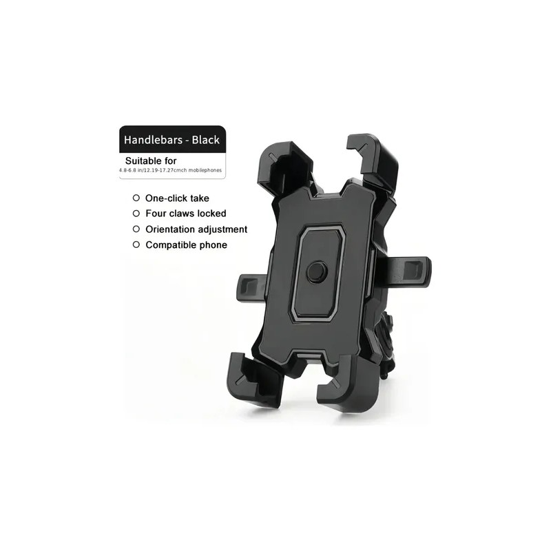 Soporte Sina Antideslizante 360° Para Celular En Bici Y Moto