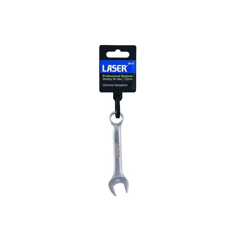 Laser 2810 Stubby Combination Spanner 13mm