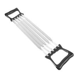 Sosoport Chest Exerciser Chest Workout Equipment Plastic Handle Spring Easy Storage and Portability