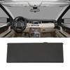 Sunvisor Mirror Cover Heat Resistant Vanity Mirror Frame Replacement for