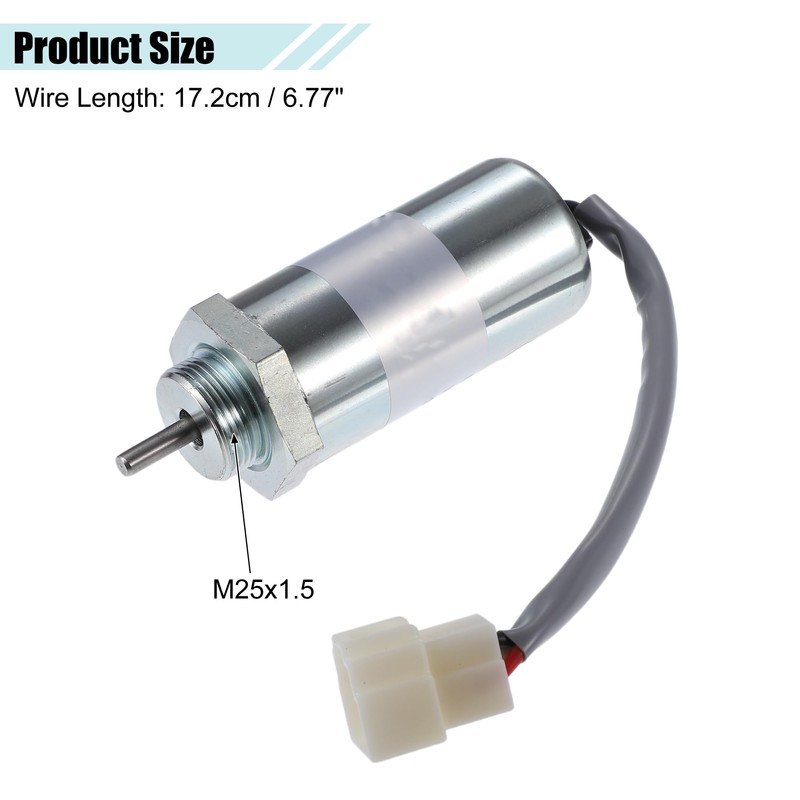 ACROPIX Fuel Shut Off Stop Solenoid Valve 897329-5680/897183-0140 Fit for