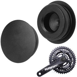 Bike Crank Cap Bicycle Crank Cover Bicycle Chainring Bolts Crank Fastening Bolts CNC Alloy Light Weight (Pack of 2) Bicycle Accessories