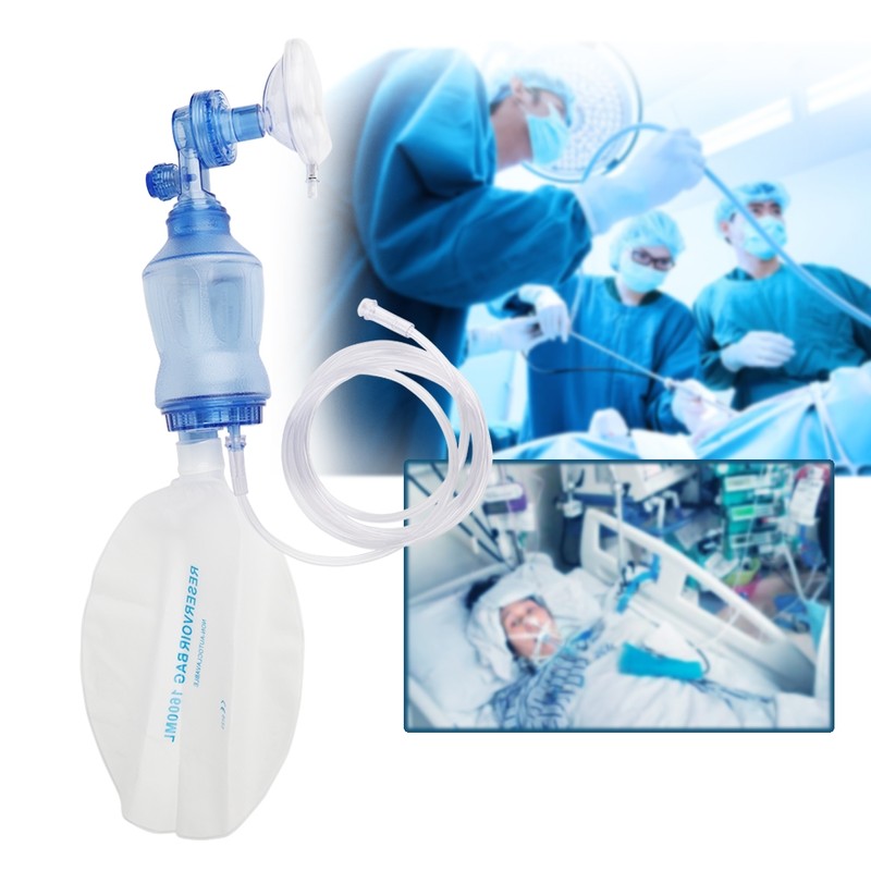 PVC Breathing Manual Resuscitator Emergency Aid Artificial Resuscitation DevicesBaby 1#