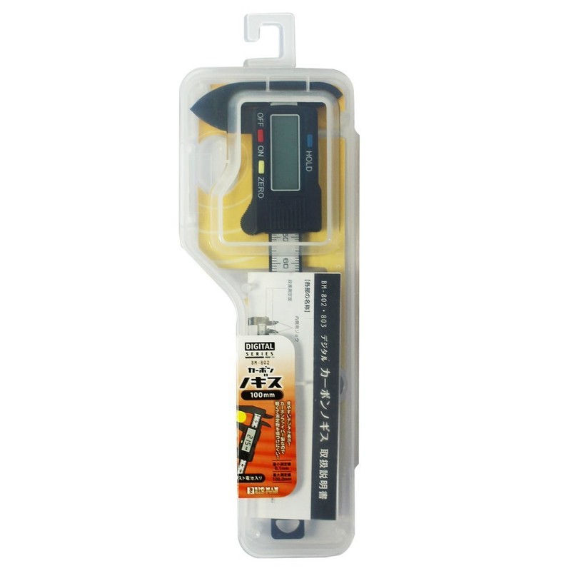BIGMAN BM-803 Digital Caliper 5.9 inches (150 mm) Carbon