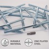 SKIR'CO Pack of 10 Hanger Bolts M8 x 160 mm
