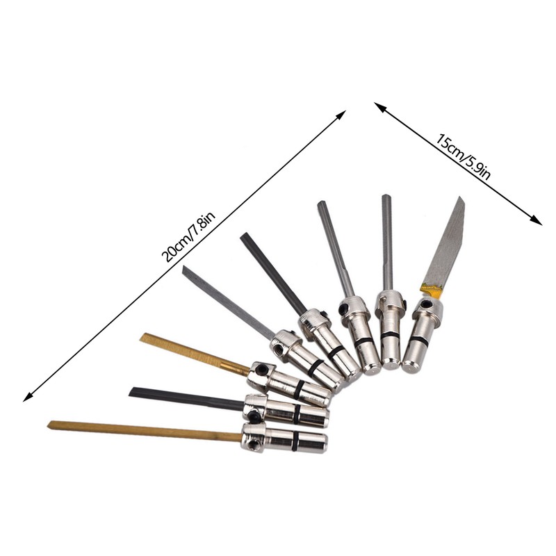 Engraving Cutting Bits for Pneumatic Impact Engraving Machine Jewelry Tool
