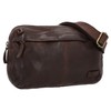 Gusti Amara Women's and Men's Leather Shoulder Bag Vintage Brown