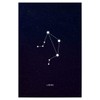 artboxONE Poster 30 x 20 cm Black and White Libra