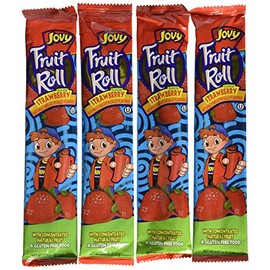 Jovy, Fruit Roll Snack StrawberrysOrder, 1 Ounce