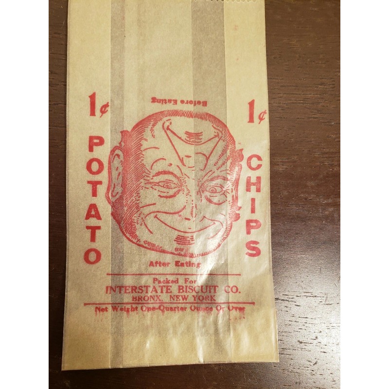 Potato Chip Bag Vintage Potato Chip Bags