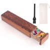 OYTKWU OYTKWU Wooden Weekly Pill Organizer - 7 Day Pill