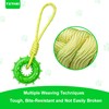 YXYANI Durable Dog Chew Toy – Tough Rubber and Rope