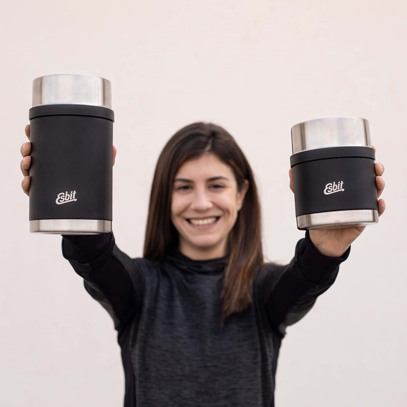 Esbit Sculptor Thermal Food Container 1000 ml Black Stainless Steel
