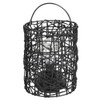 Iron Cage LED Night Light Bulb Lamp for Bedroom Lighting