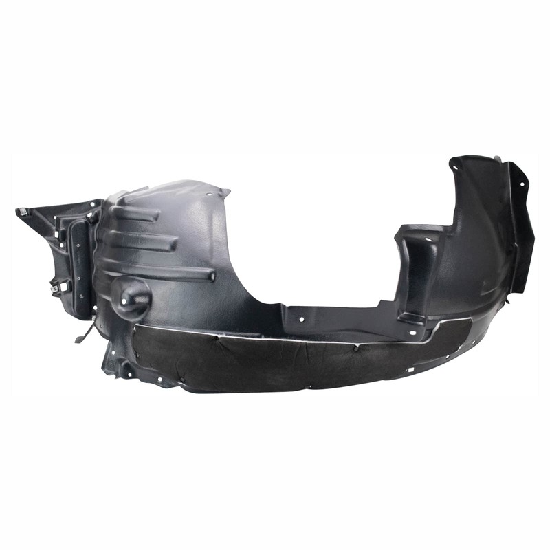 TRQ Front Left Inner Fender Liner Black Drivers Side Compatible