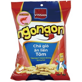 Fuji Food Service Bisan Spring Roll, Shrimp, 3.5 oz (100 g) x 5 Bags