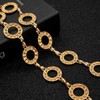 LIMHOO Metal Waist Chain for Women Rhinestone Chain Belt Crystal