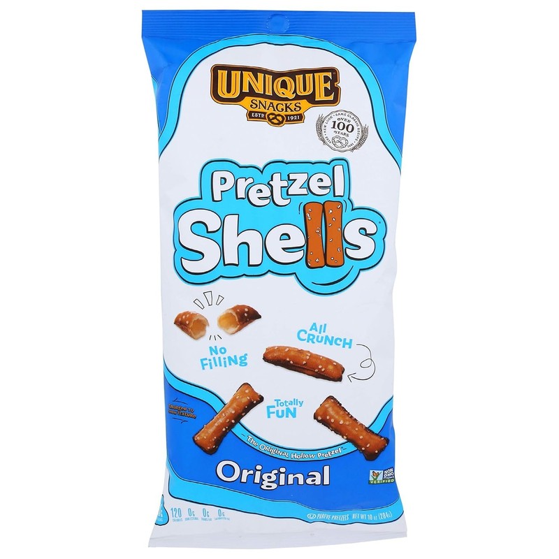 Unique Pretzels - Original Pretzel Shells, Homestyle Baked, Vegan, Certified