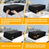 RV Air Conditioner Cover, 600D Heavy-Duty 3 Layer Insulated, Reinforced