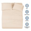 Shunjie.Home Queen Bed Sheets Set 4 Pieces, 600 Thread Count