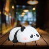 Cute Panda Night Light Silicone Animal Night Lamp USB Rechargeable