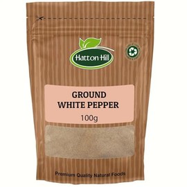 Ground White Pepper 100g by Hatton Hill
