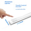 MYPLUS Under Cabinet Lights, 12" Touch Activated and Dimmable Aluminum