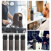 OVDGWC 4 Stücke Schwarzer Flaschen, Skalieren Flaschen, Plastikflaschen, Haarfärbemittel, Hair