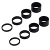 8 PCS Bicycle Headset Spacer Bike Handlebar Stem Spacers Threadless