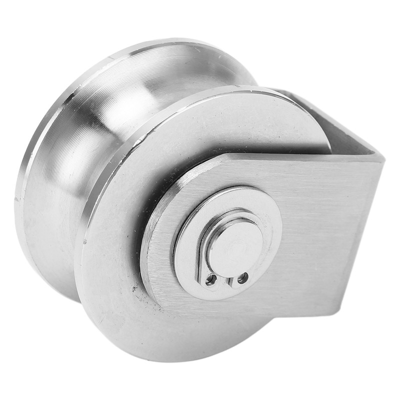 U Type Groove Wheel Stainless Steel Track Pulley for Sliding