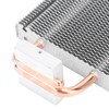 Motherboard Northbridge Heatsink 2 Heat Pipe Chipset Cooling Fan Desktop
