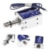 Hohopeti Push-Pull Electromagnet Door Magnets Solenoid Coil Water Solenoid Valve