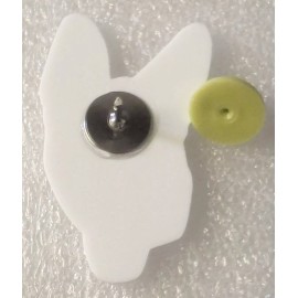 GSD German Shepherd Dog Gorgeous Flat Acrylic Pin Tac Jewelry