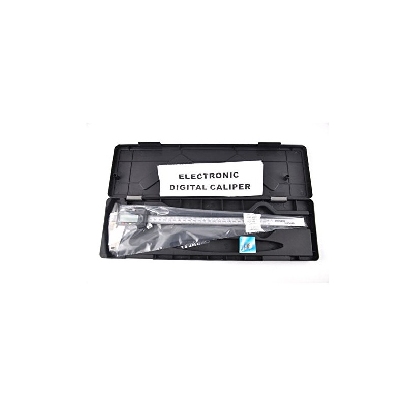 Electronic Digital Vernier Caliper, with Extra-Large LCD Screen and 200mm