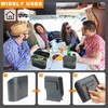 Einesin Car Trash Can, Mini Car Organizer Bin with Lid
