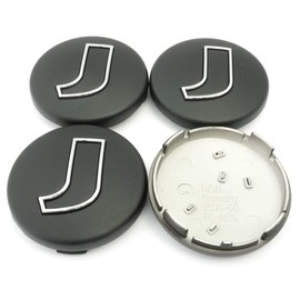 4 x Original Rondell Hub Cap Rod Wheel Centre Cap Black Matt 60 mm 2570-00