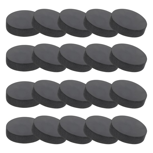 PATIKIL Rubber Solid Discs Washers, 20 Pcs 25mm OD x