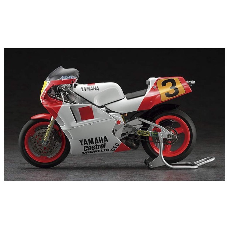 Hasegawa 1/12 Yamaha YZR500 0W98 1988 WGP500 Champion Plastic Model